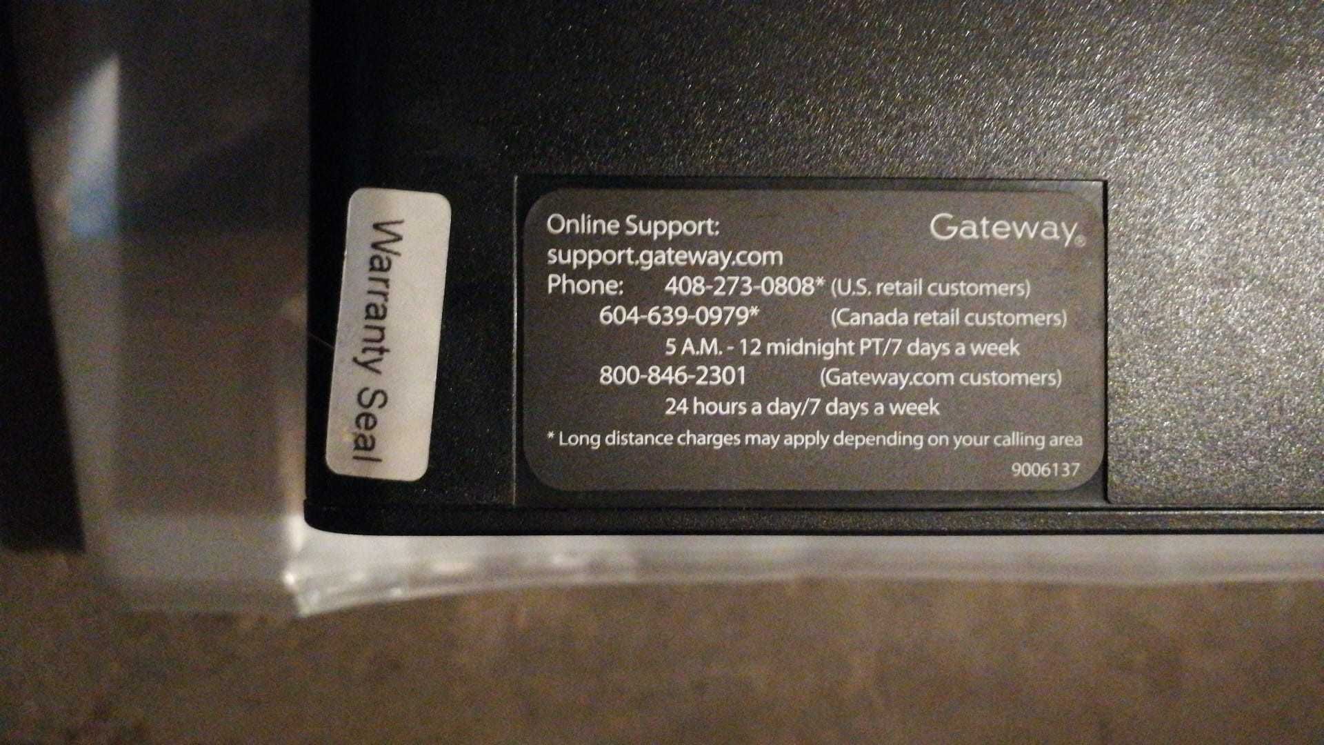 Monitor LCD 19'' GATEWAY TFT19W80PS+