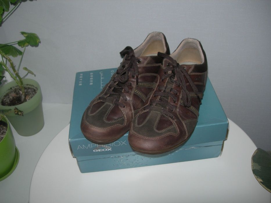 Туфли, полуботинки, Geox, Италия, р 43, кожа
