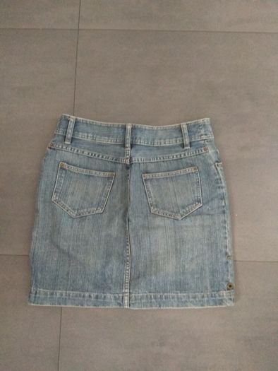 Spódnica jeansowa h&m
