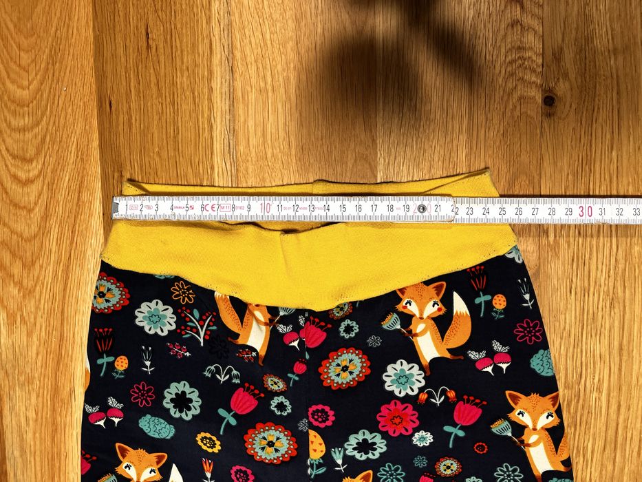 Spodnie softshellowe ocieplane w liski dla dziewczynki