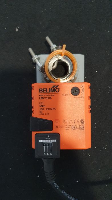 Siłowniki Belimo 230VAC i 24VDC
