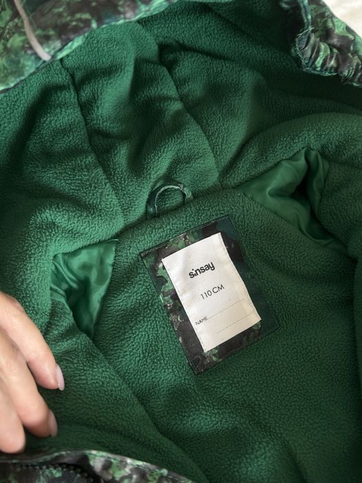 Kombinezon zimowy Ocieplany Sinsay 110 + 4 czapki gratis