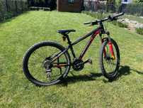 Rower Górski Unibike Mission Czarno/Czerwony Rama 14 Koła 26"