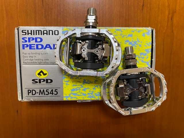 Велосипедні педалі SPD Shimano PD-M545