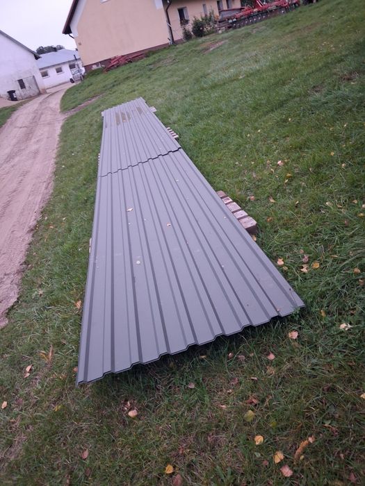Blacha trapezowa zielona