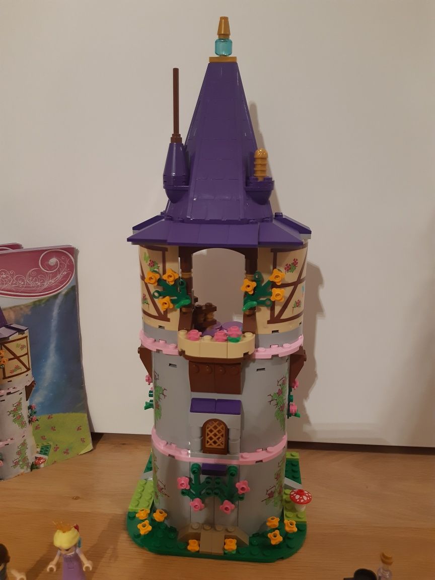 Kompletne Lego Disney Princess 41054 Wieża Roszpunki Roszpunka kameleo