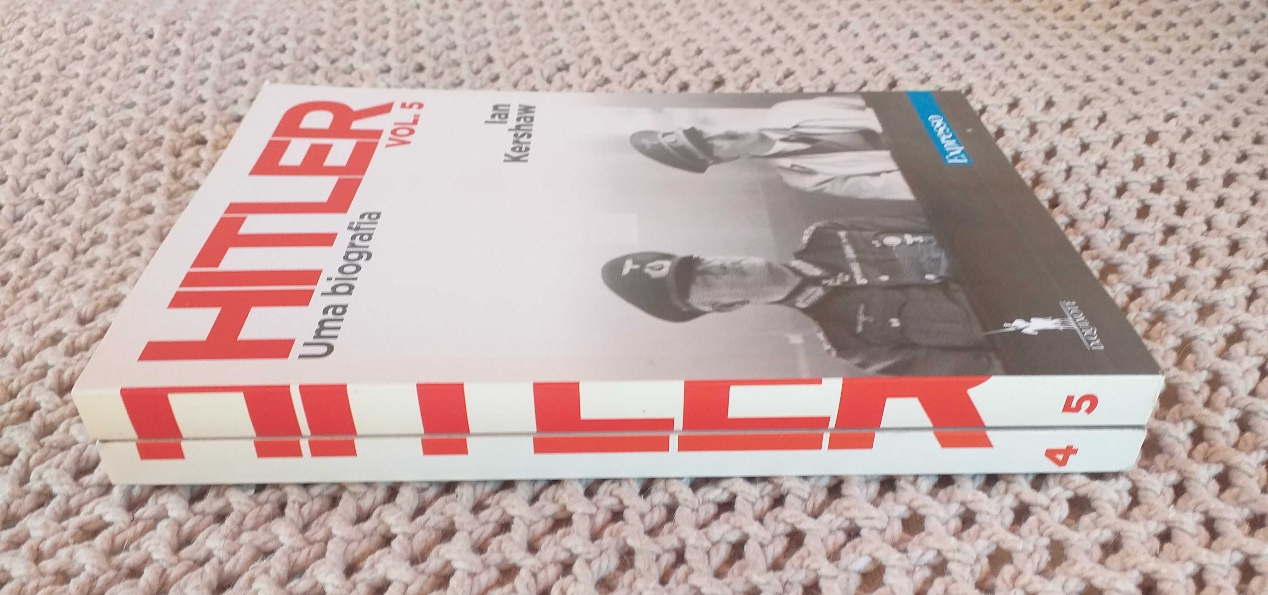 Livros "Hitler: uma biografia", volumes 4 e 5 novos