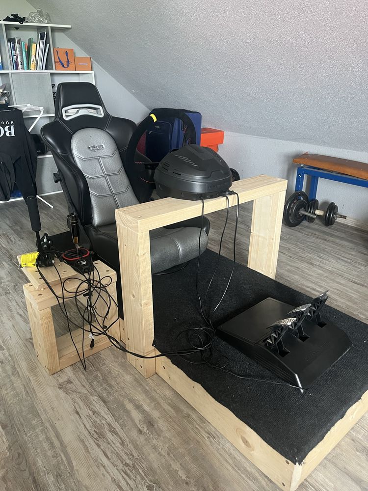 Sim rig diy thrustmuster t300 alcantara edition