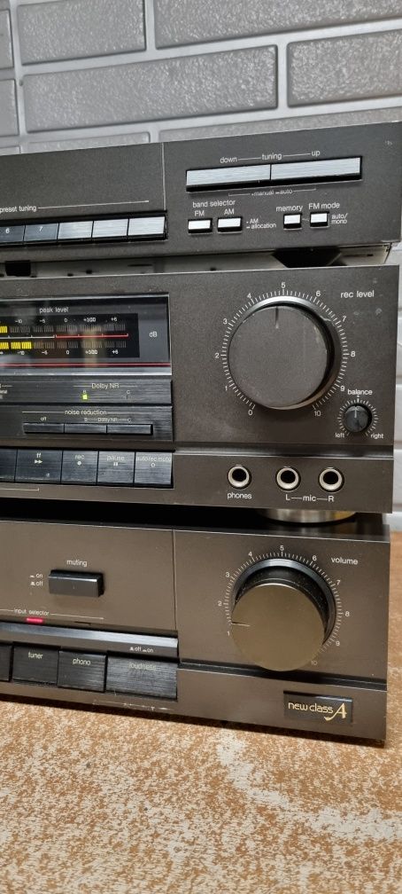 Zestaw stereo TECHNICS wzmacniacz, tuner,deck.  Japan