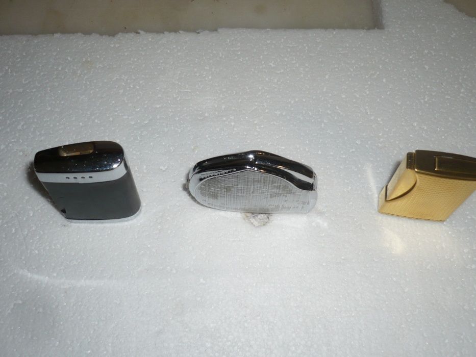 Isqueiros antigos a Gasolina e Gas