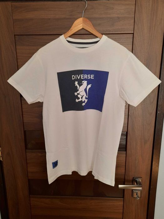 Koszulka T-Shirt Męska Diverse Yuno Biała XL