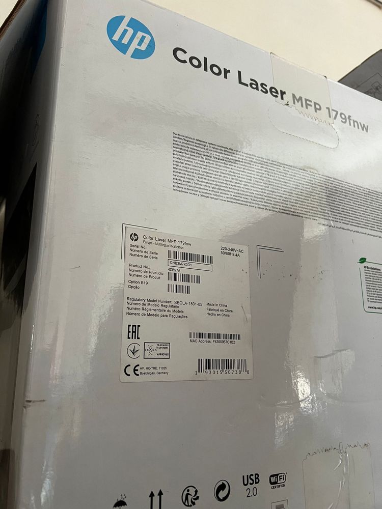 Impressora HP Color Laser 179fnw