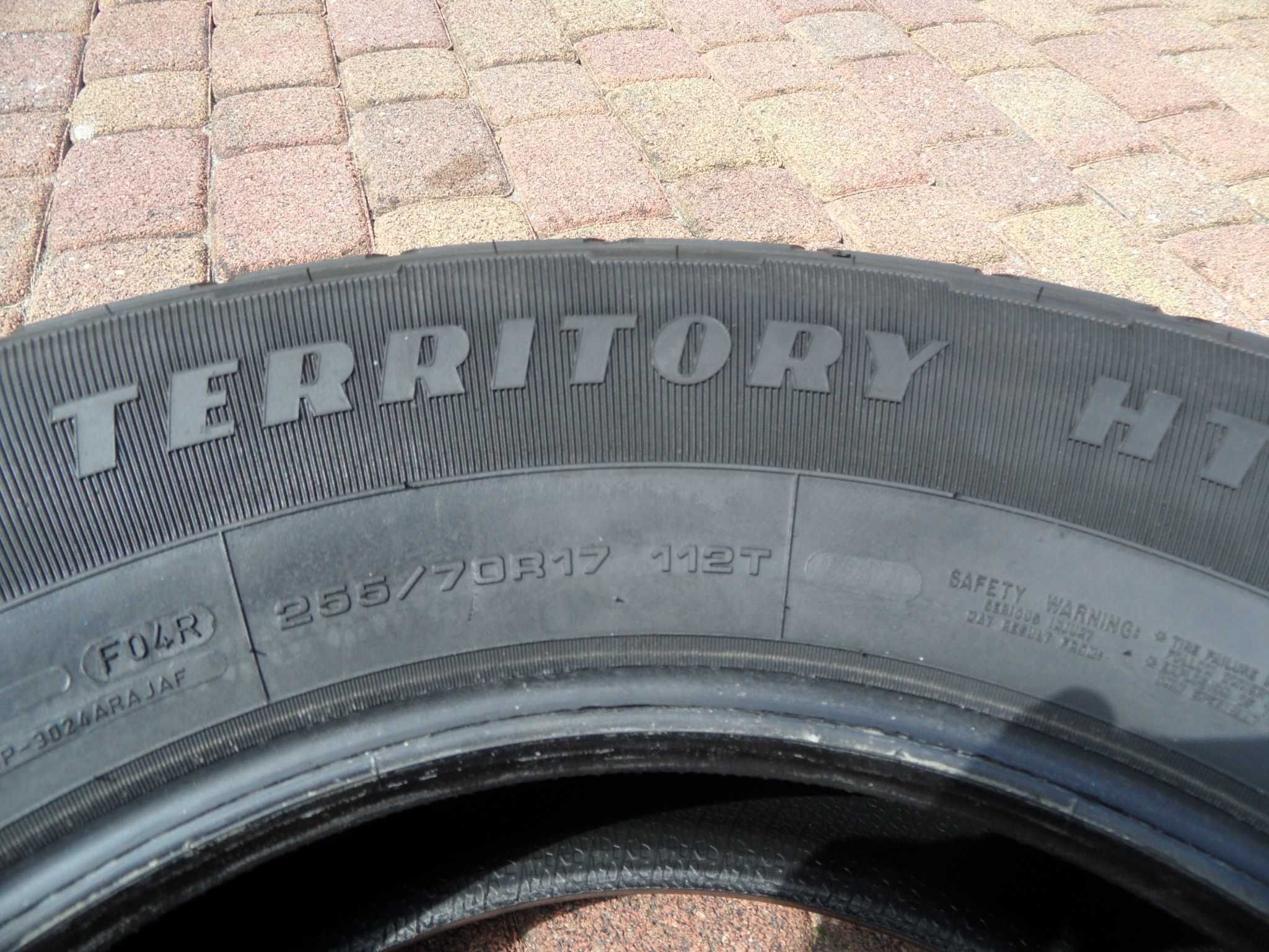Nowe Opony Letnie 255/70 R17 GOODYEAR WRANGLER