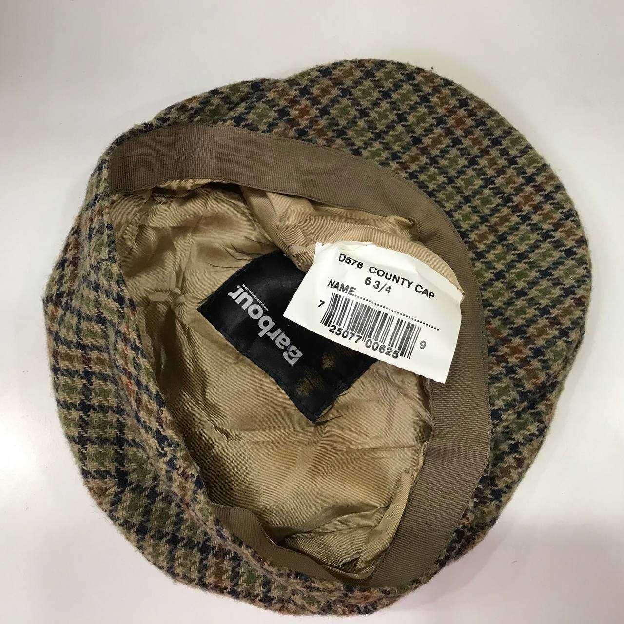 Barbour кепка made in Scotland