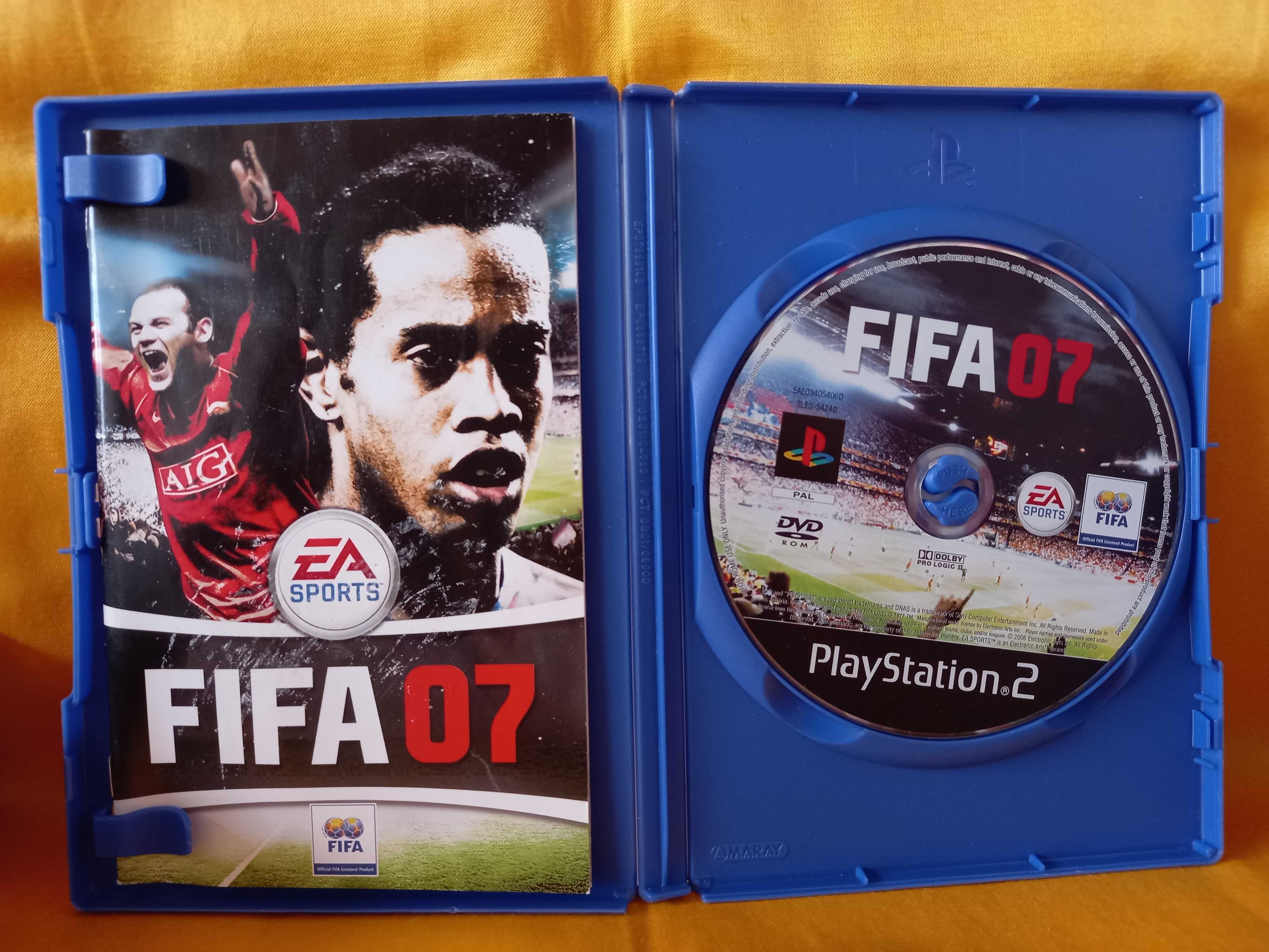 Gra FIFA 07 PS2 PlayStation 2