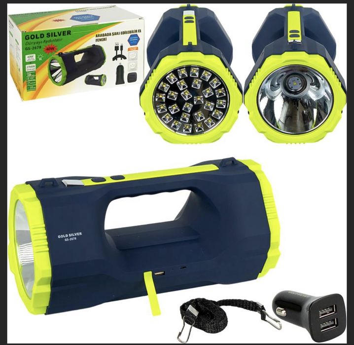 Светодиодный аккумуляторный фонарь  GS-2678