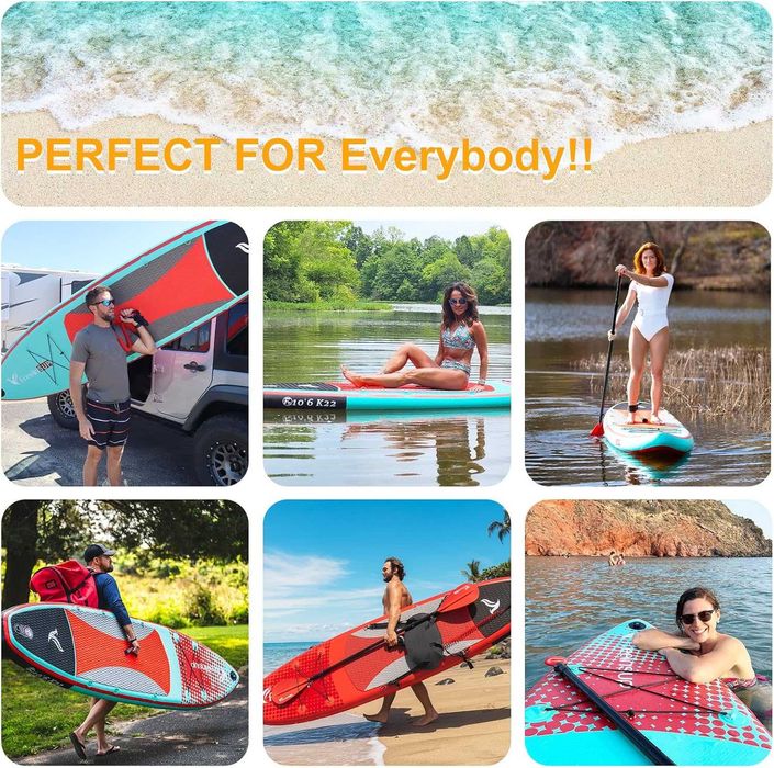 Deska SUP FREEIN nadmuchiwana z akcesoriami do wiosłowania