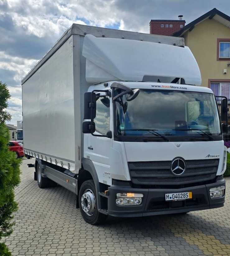 Mercedes Atego 1224 Euro 6 Automat Firanka 7,30 m