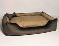 Лежак для собаки лежанка велюр съемные чехлы двухсторонний 60х40см.