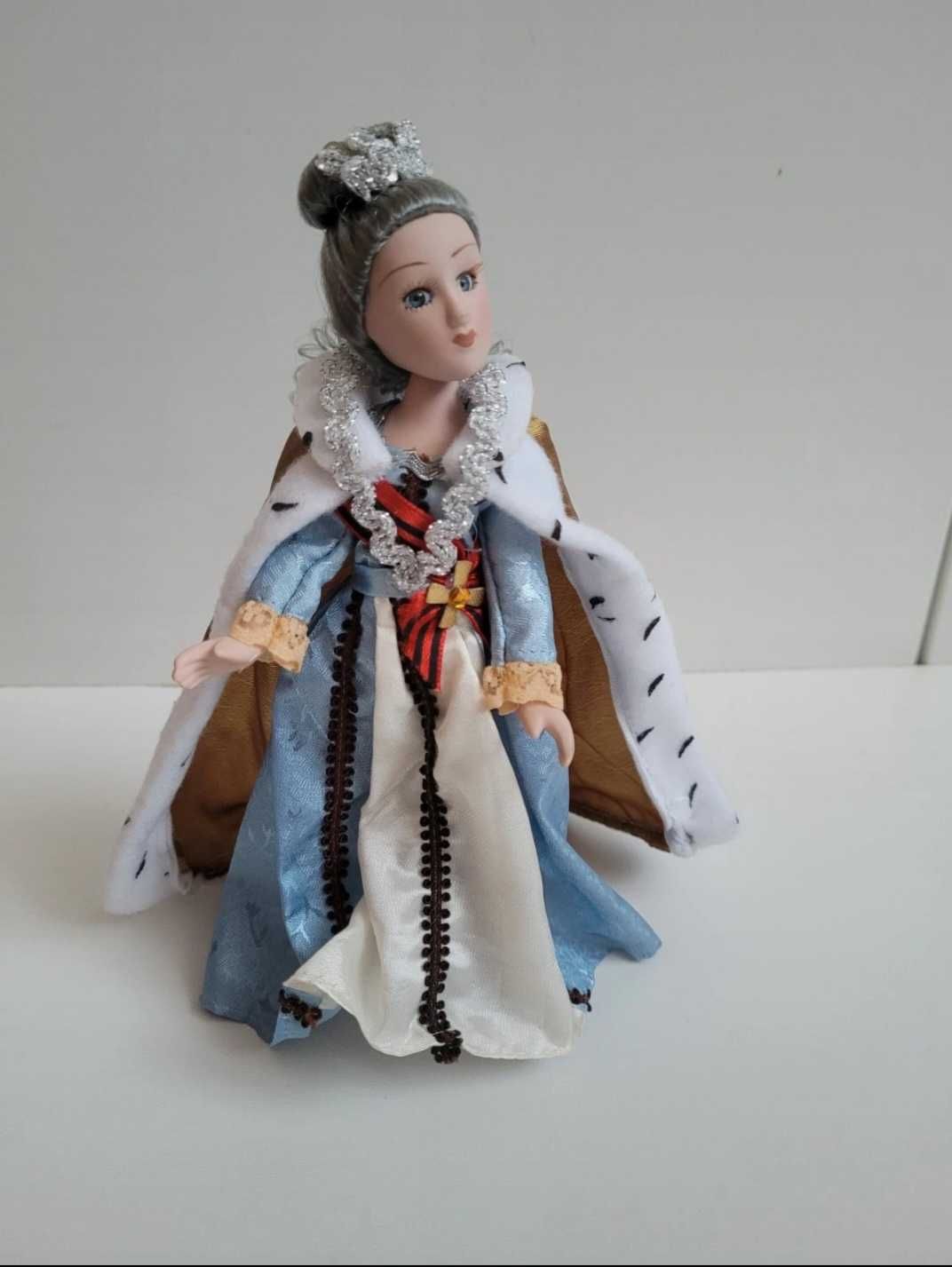 Lalka porcelanowa Katarzyna II Wielka Damy minionych epok