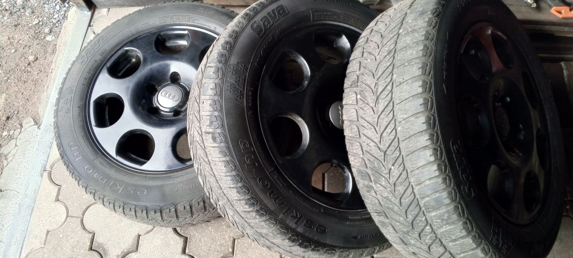 Koła zimowe 5x112 audi 195/60/16