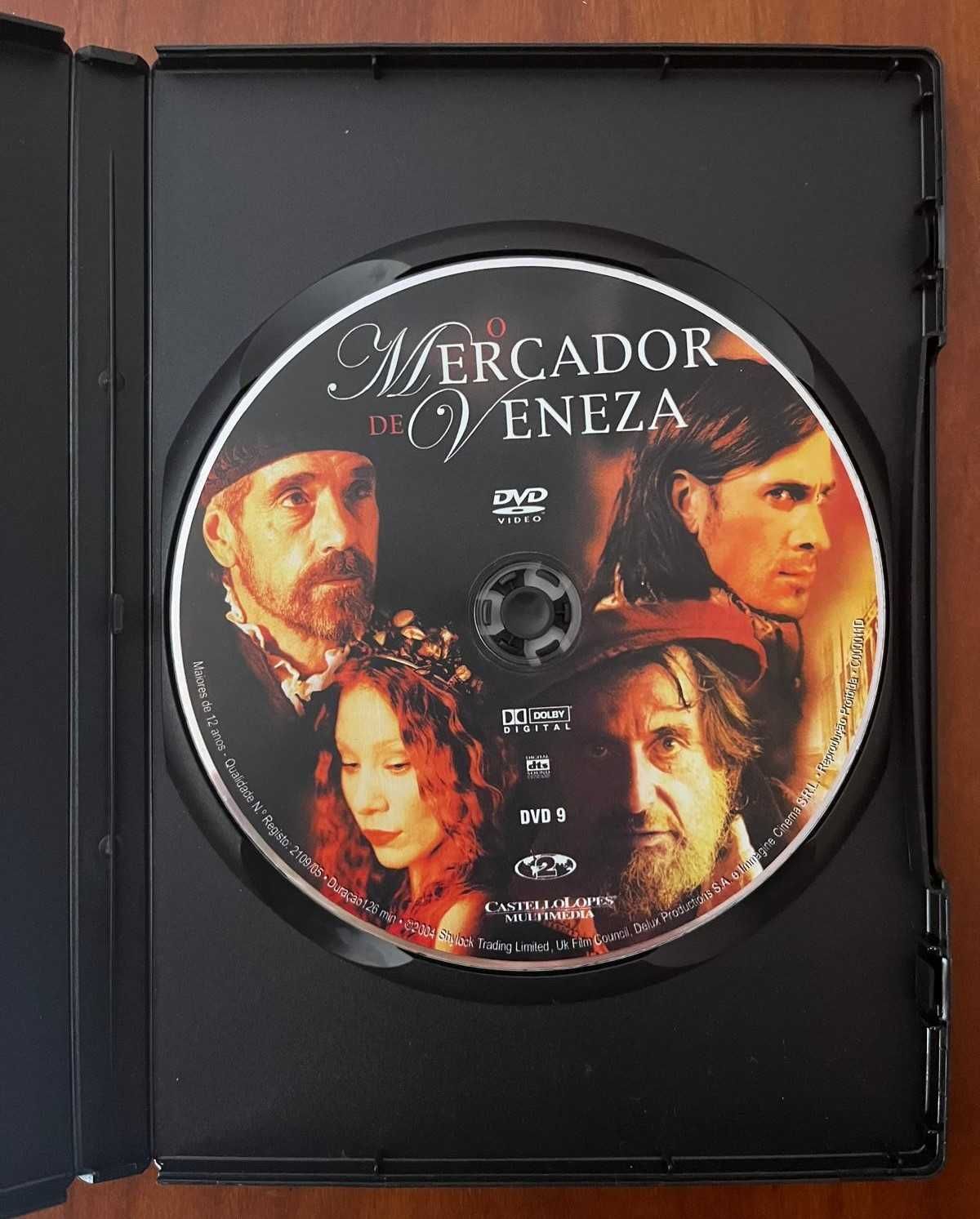 DVD "O Mercador de Veneza"