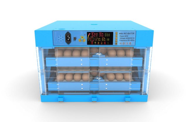 chocadeira 128 ovos, viragem por rolos (novo modelo)