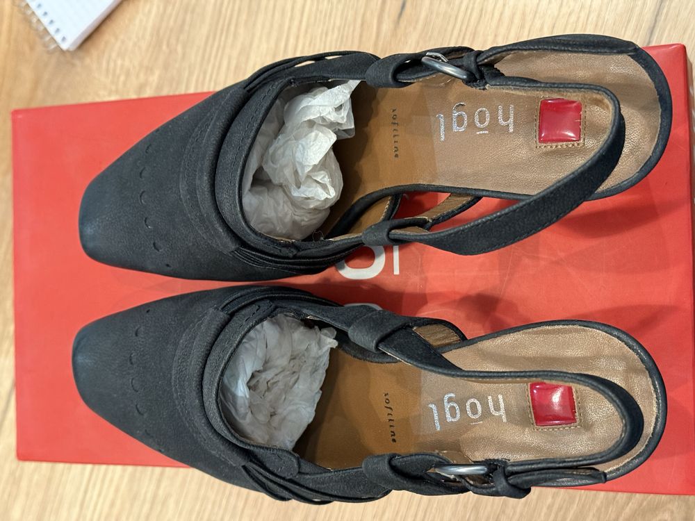 Buty Högl – nowe, skórzane, rozmiar 36