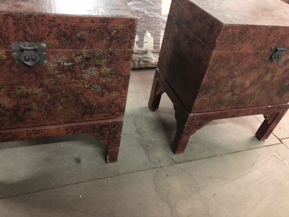 2 Arcas chinesa decorativa com arrumação