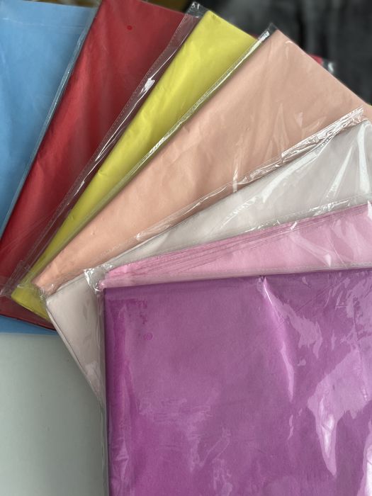 Папір тішью асорті кольорів