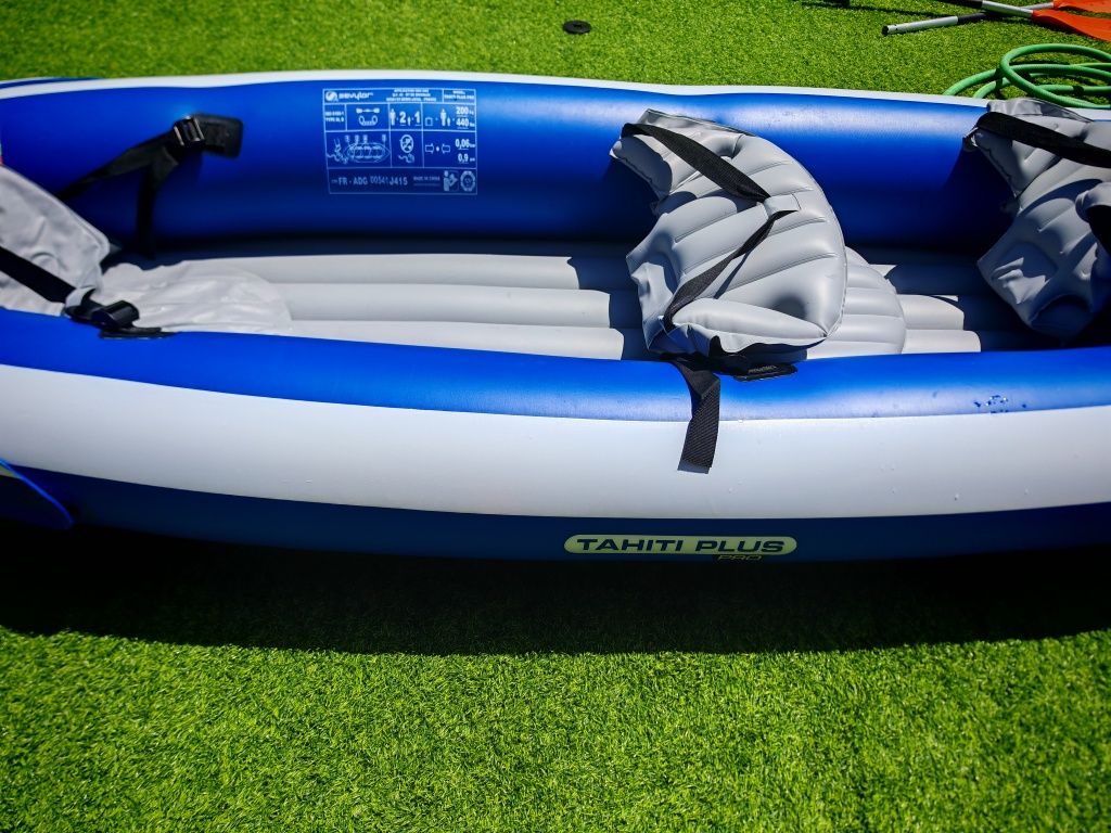Kayak insuflável 3 lugares