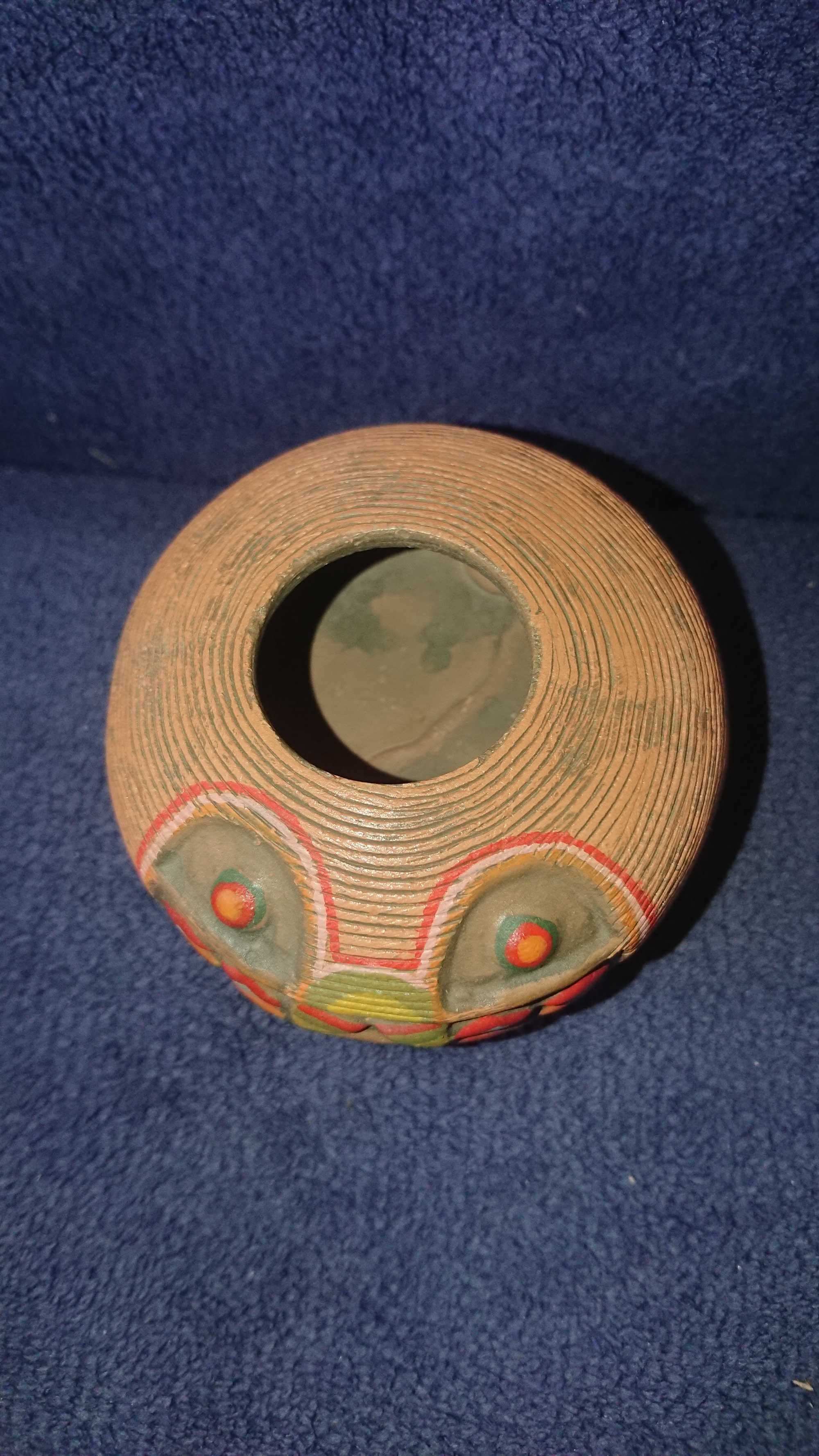 Stara ceramiczna pamiątka indiańska Ameryka USA