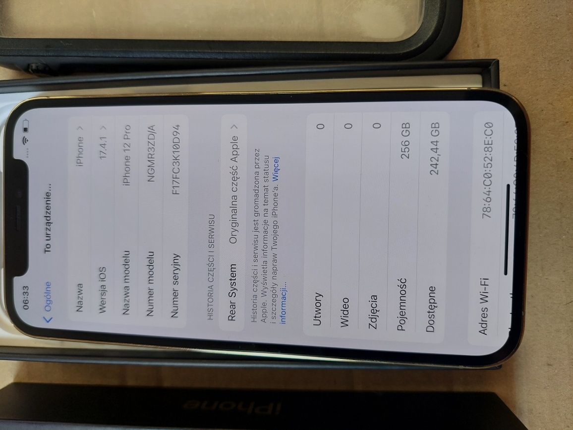 IPhone 12 Pro 256GB Złoty