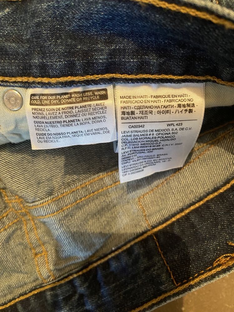 Мужские джинсы Levis 501