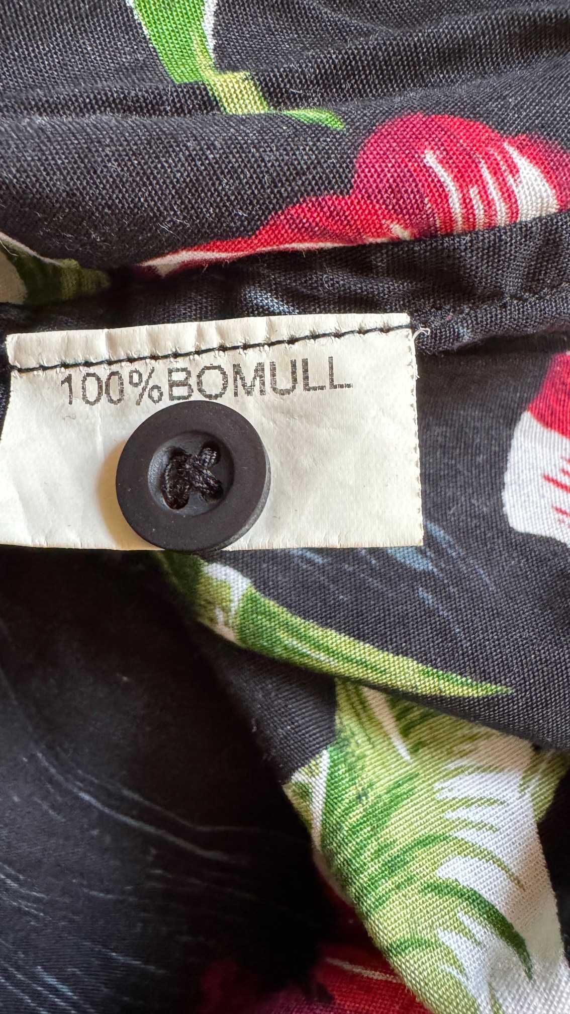 Wzorzysta koszula męska z krótkim rękawem, Bear & Staff r XL ideał