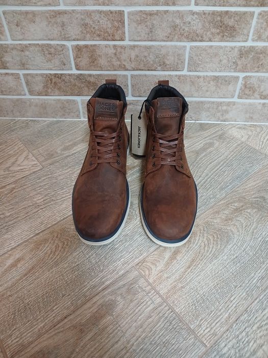 Ботинки Jack & Jones р 42,46 ( 28,  30,5 см) ц 1700 гр новые, По