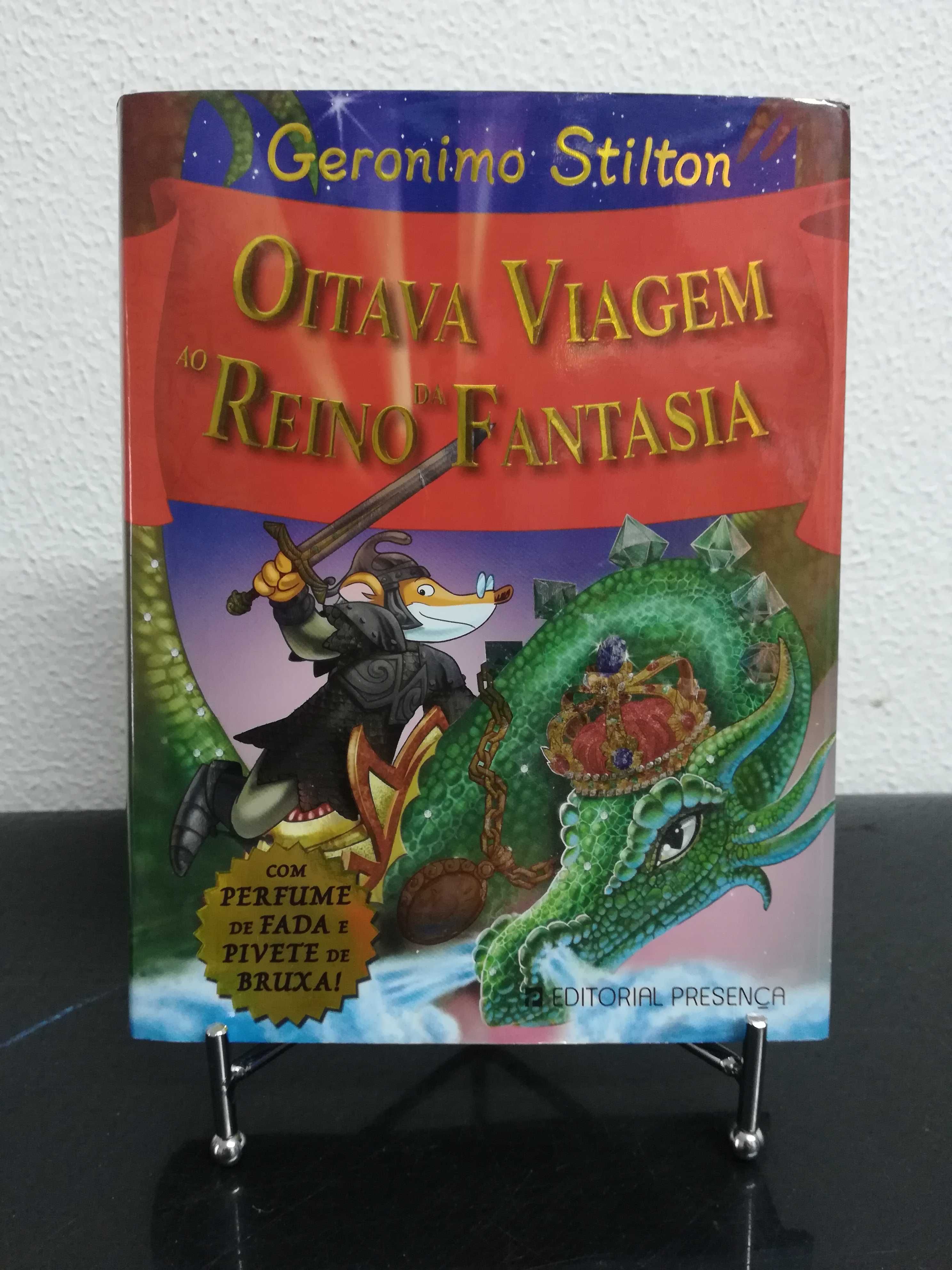 Livro " Oitava Viagem ao Reino da Fantasia - Geronimo Stilton