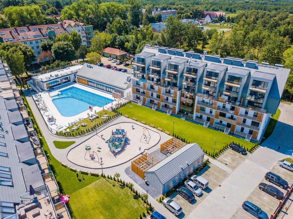 Apartamenty Kołobrzeg-Podczele - baseny, sauna, figloraj dla dzieci