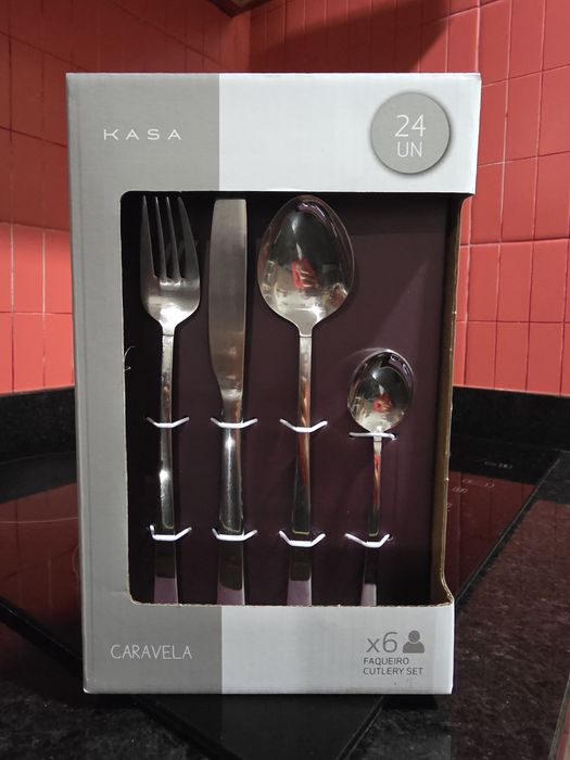 Talheres 24 pcs (6 pessoas)