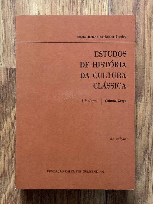 Estudos de História da Cultura Clássica - Cultura Grega