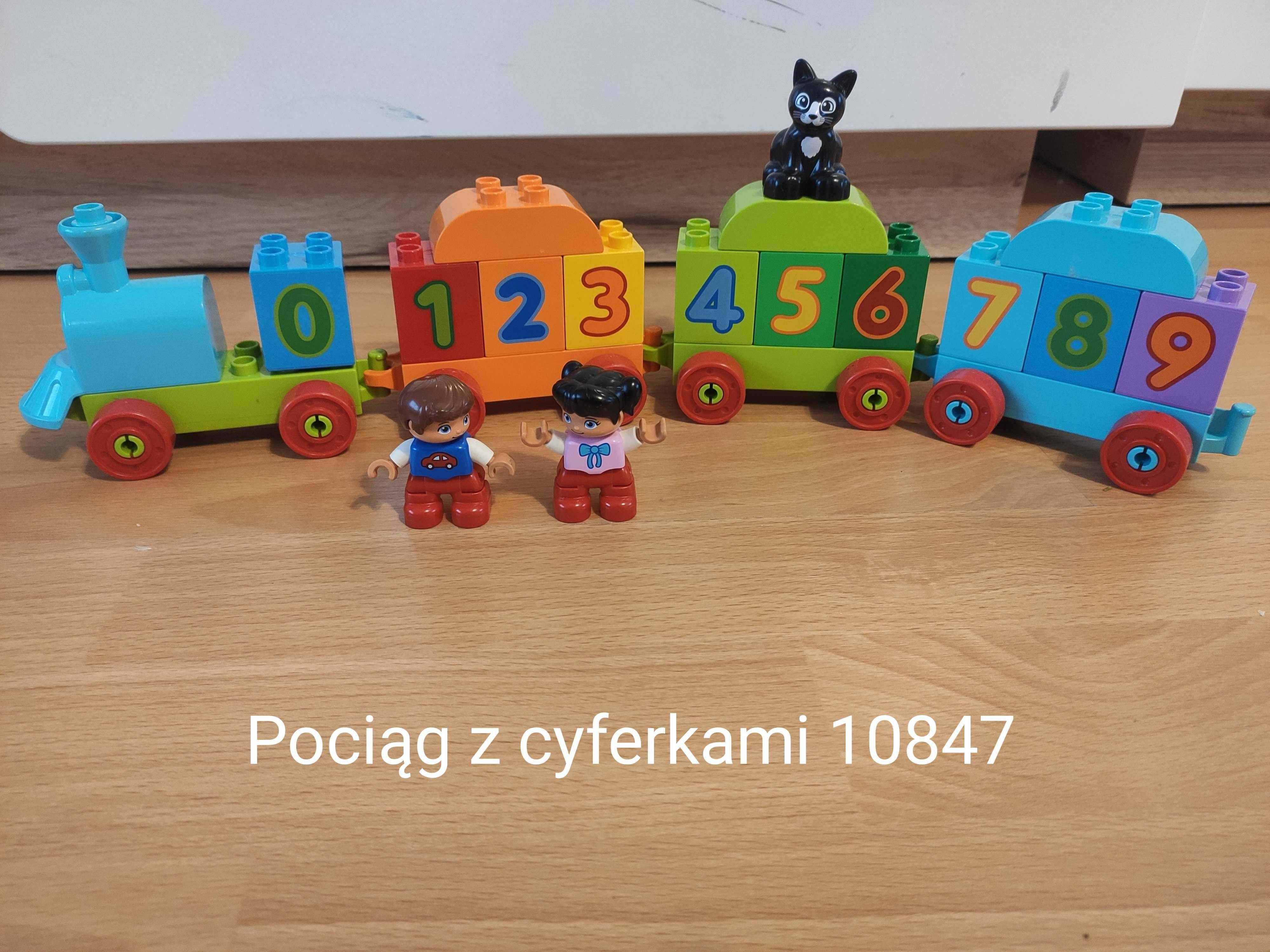 LEGO Duplo MEGA paka 7 zestawów pociąg