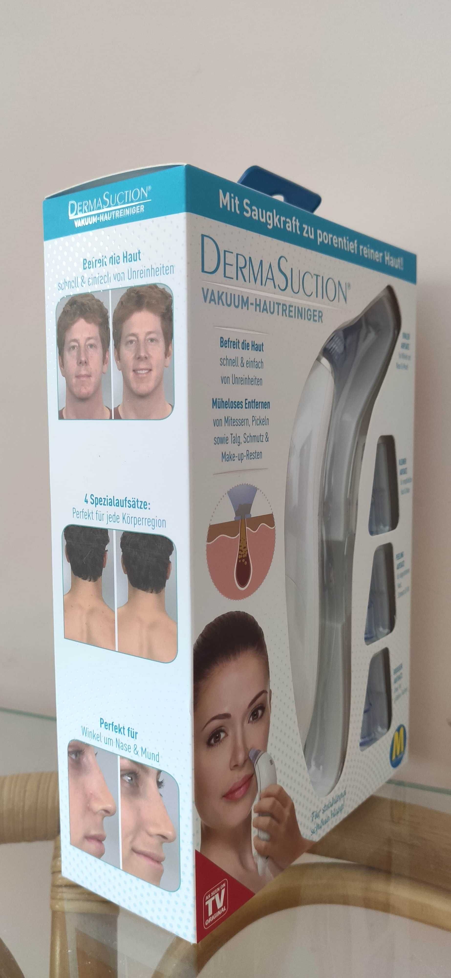 Вакуумный аппарат для чистки пор на лице Derma Suction из Германии