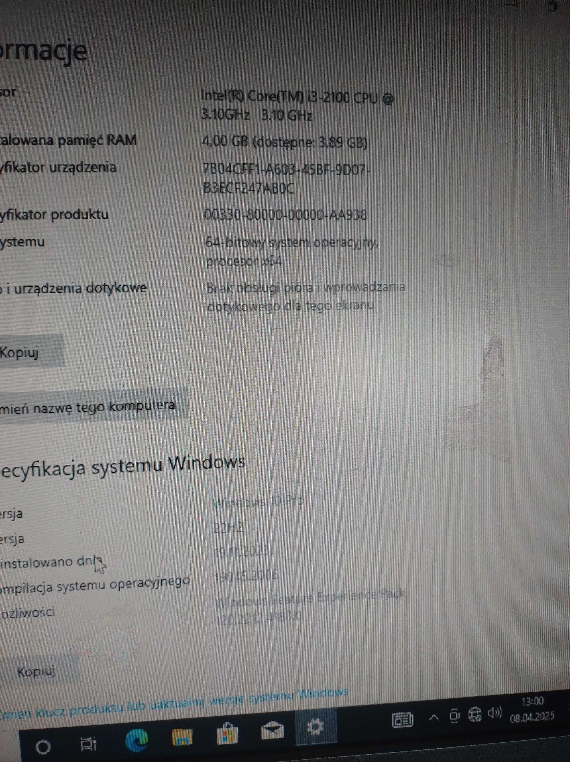 Komputer stacjonarny HP 6200 PRO
