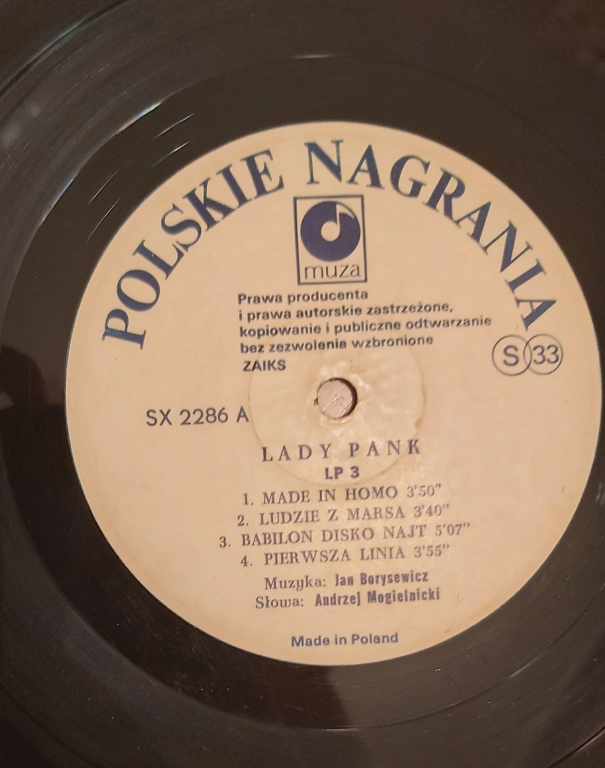 Lady Pank płyta winylowa LP winyl