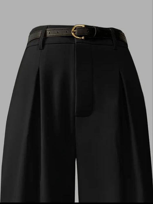 Елегантні штани з високою талією