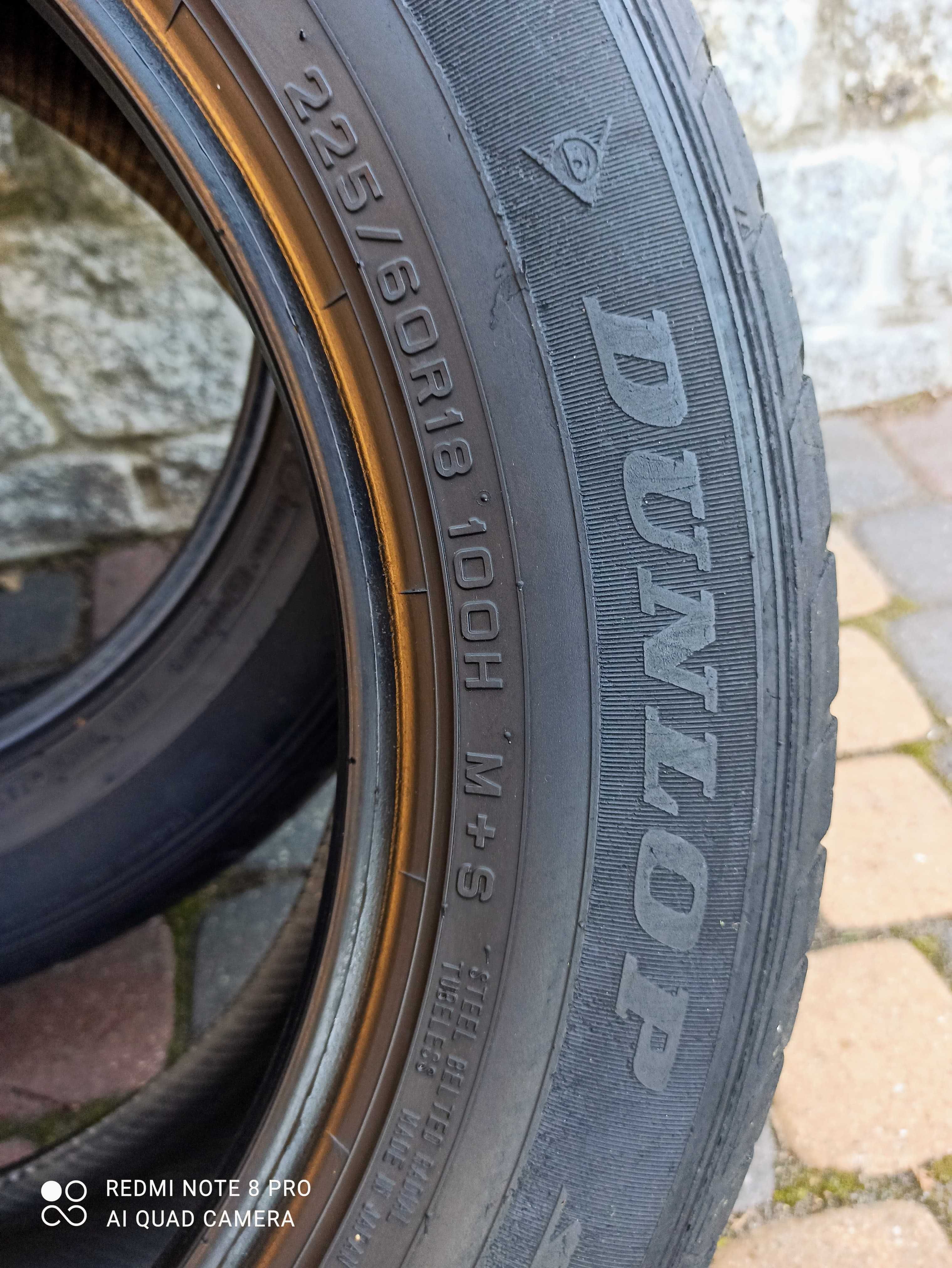 4 opony letnie Dunlop ST 30 Grandtrek 225/60R18, nowa cena!