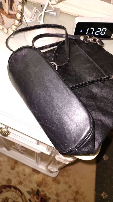 Элегантный рюкзак - сумка. Толстая телячья кожа.