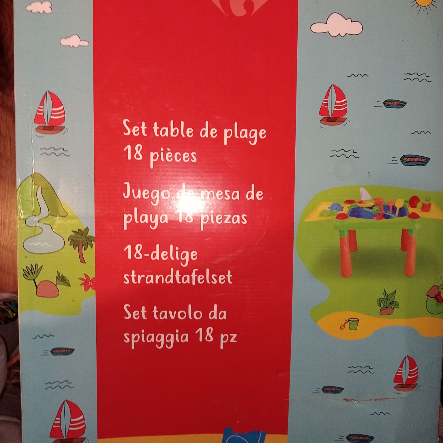 piaskownica stolik