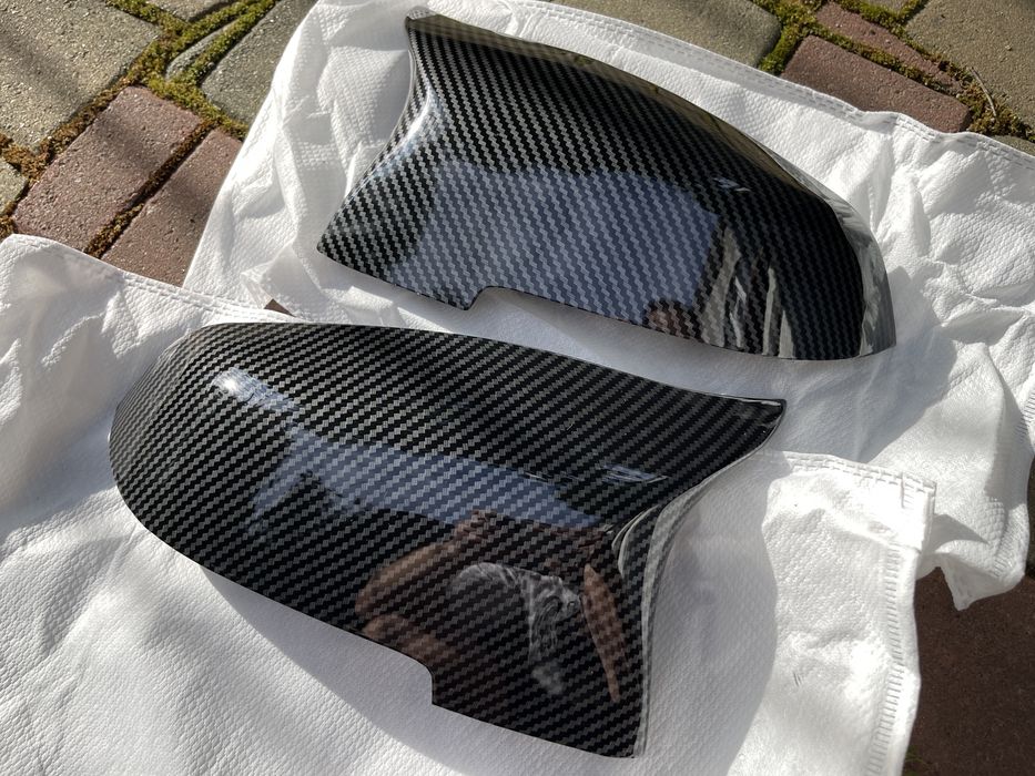 Карбон накладки на зеркала для бмв ф01 ф02 ф06 ф07 ф10 Ф11 ф12 рест