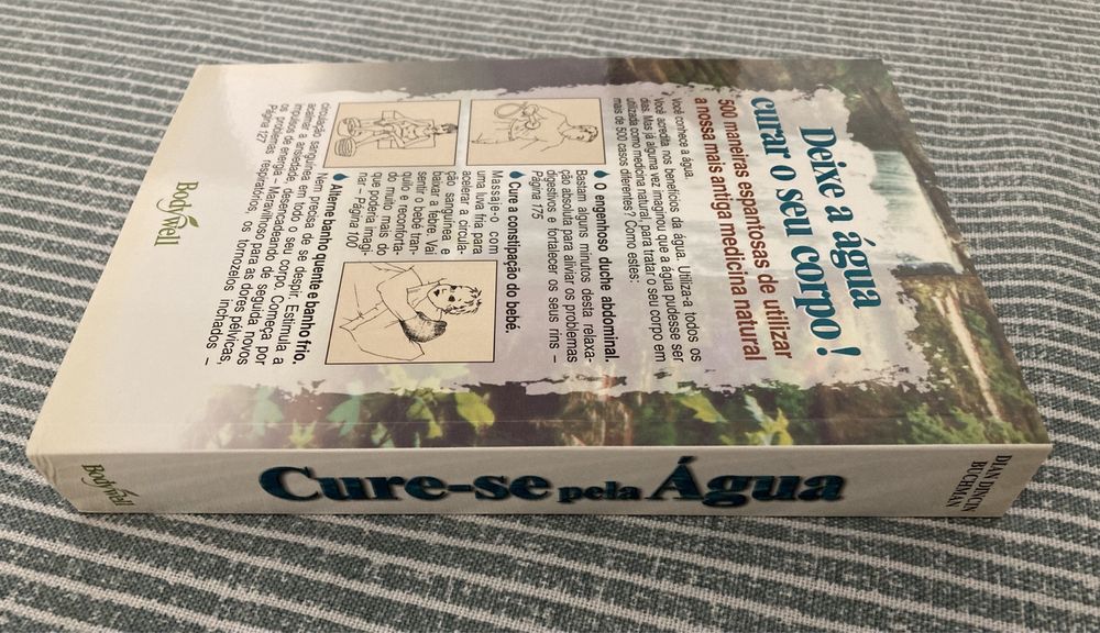 Livro “Cure-se pela água”, de Dian Dincin Buchman